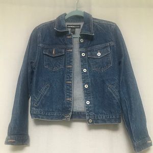 Express jean jacket in medium.